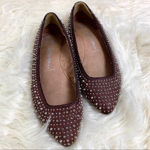 Jeffrey Campbell studded flats